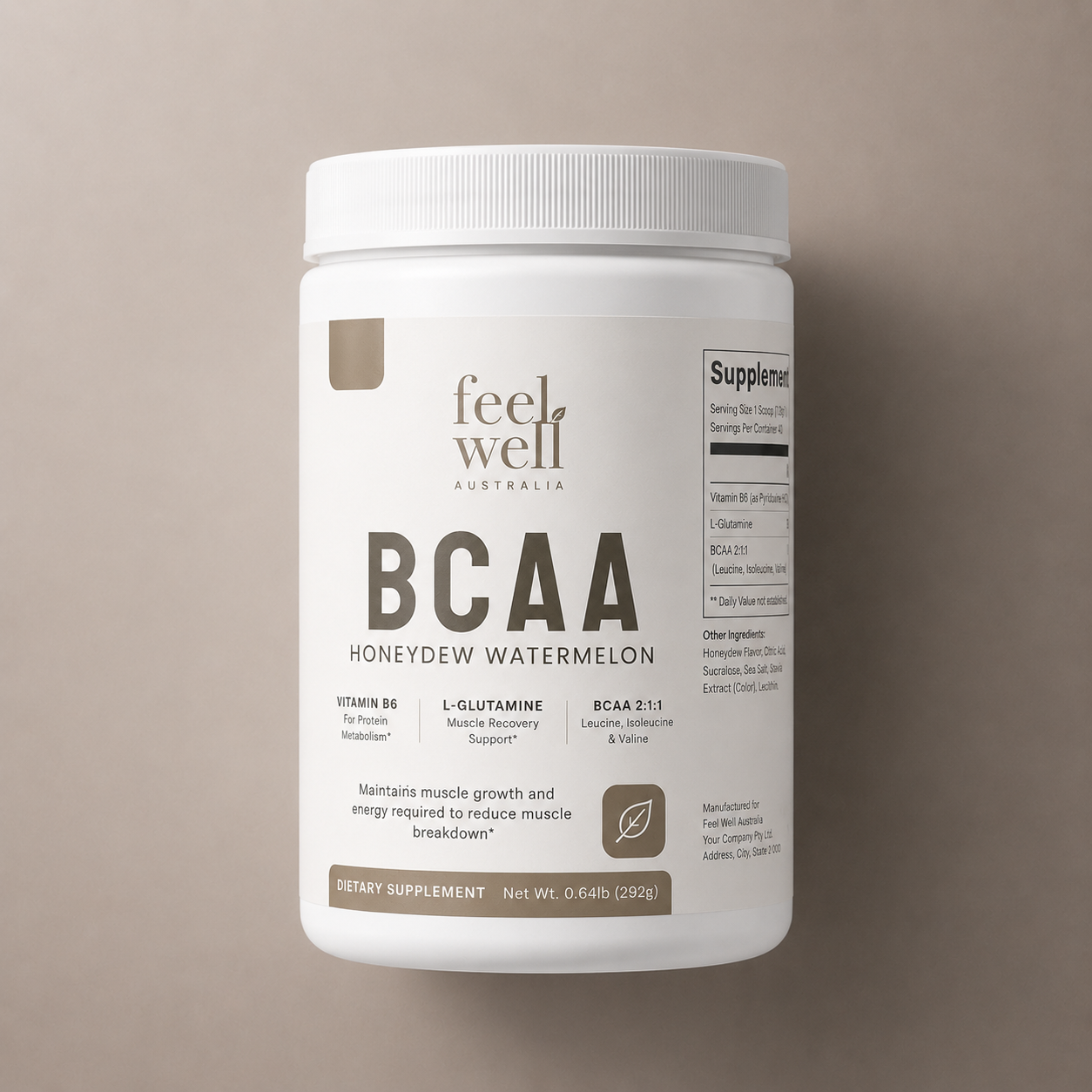 BCAA Post Workout Powder